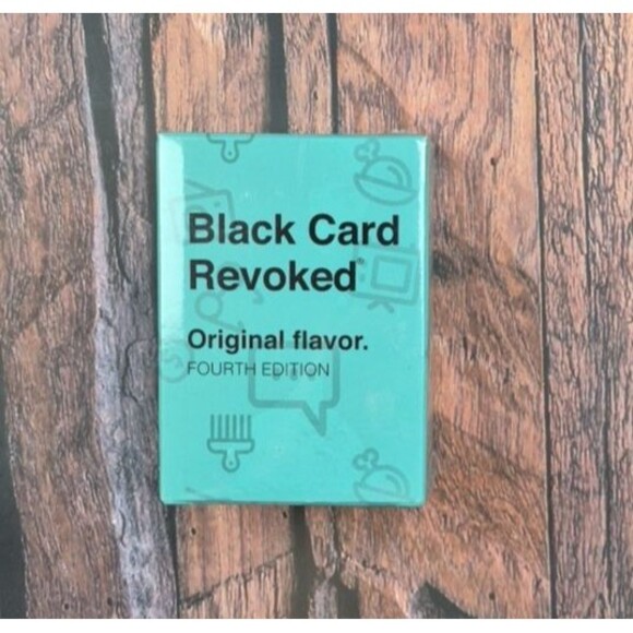 Black Card Revoked 4 Original Flavor Card Party Game Stocking Stuffer New - Picture 1 of 6